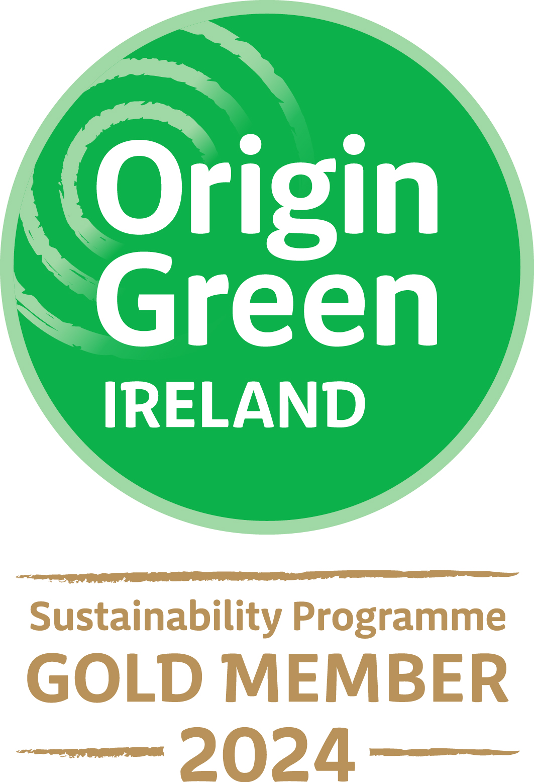 Origin Green Gold Member 2024 Logo